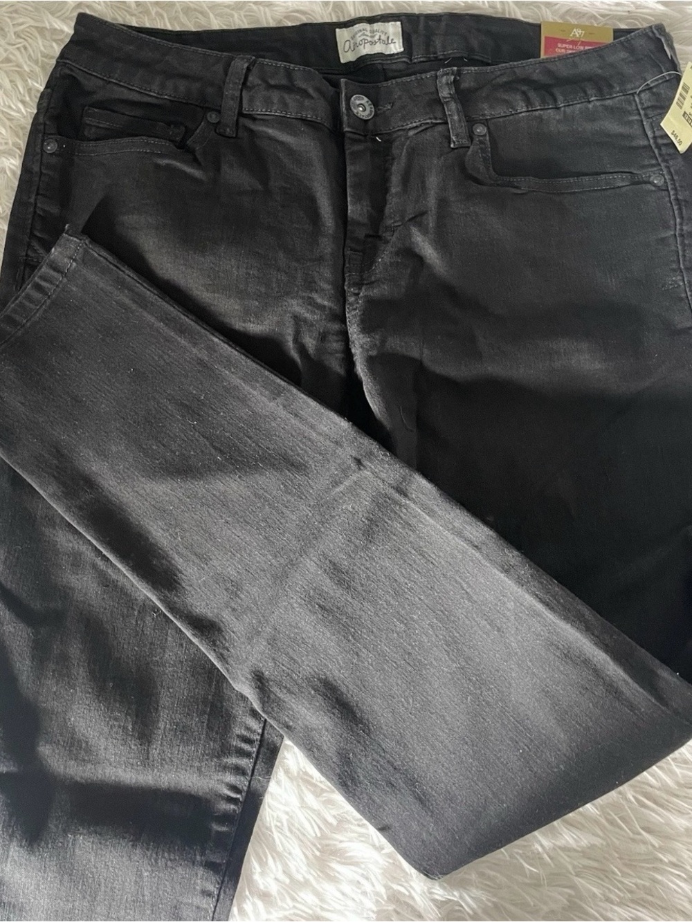 NWT Y2K Aeropostale LOLA Jegging (Black/Style #0625) Size 13/14 Regular